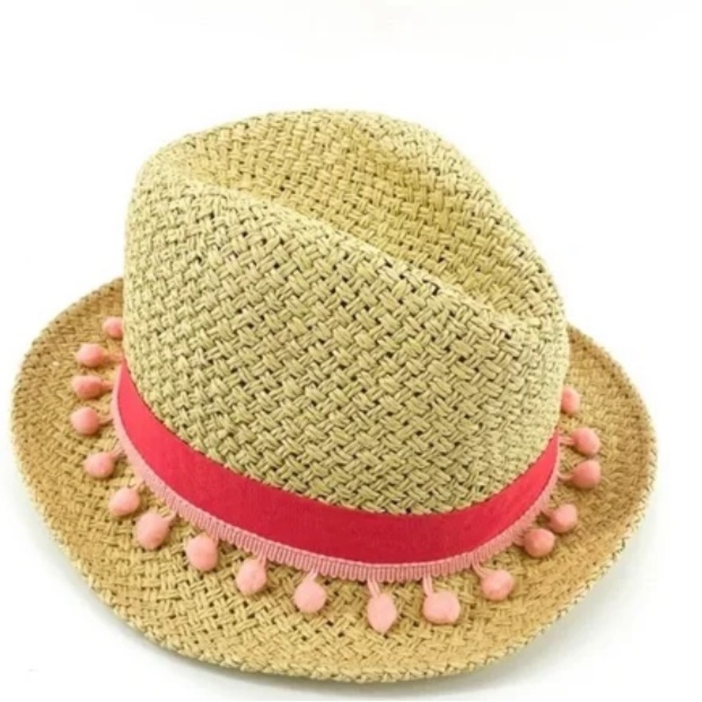 Quagga Greenlabel straw hat with bracelet NWT